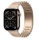 Apple Watch Series 11 GPS + Cellular 42mm Gold Tit. Case w. Gold Link Bracelet (MXMC3)