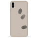 Чехол для iPhone Xs Max PUMP Silicone Minimalistic Case ( Fingerprint )