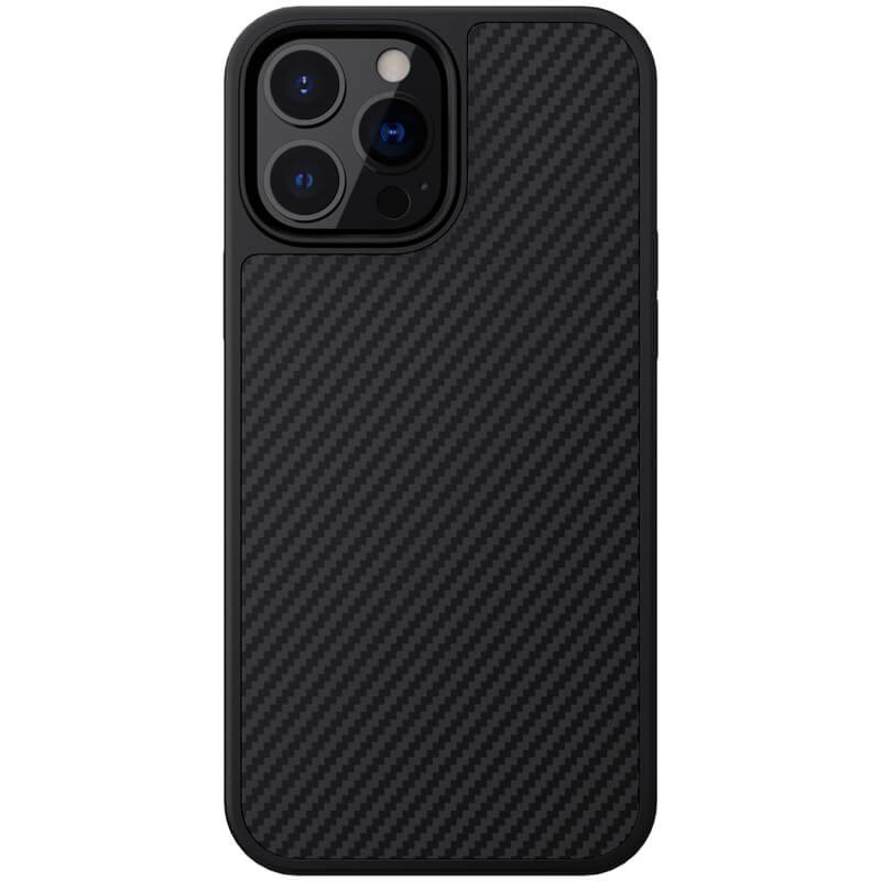 Чохол для iPhone 13 Pro Max Nillkin Synthetic Fiber Series (Black)