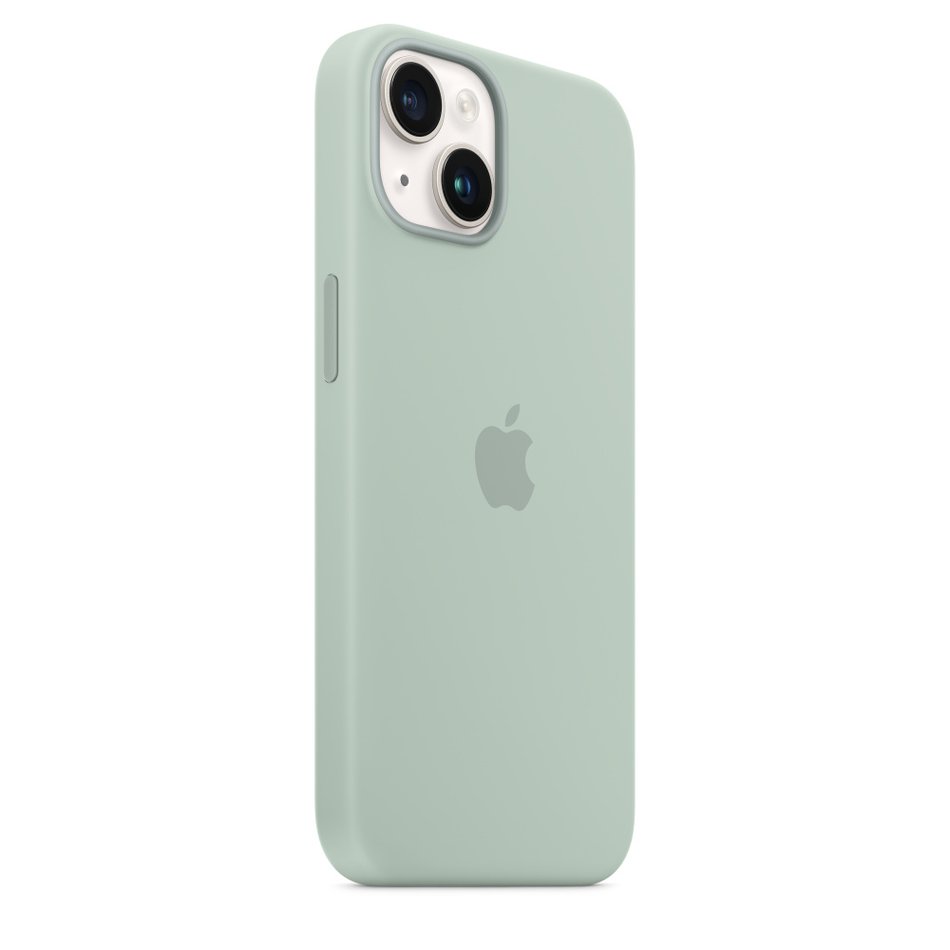 Чохол для iPhone 14 Apple Silicone Case with MagSafe - Succulent (MPT13) UA