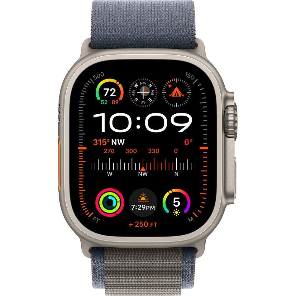 Б/У Apple Watch Ultra 2 GPS + Cellular 49mm Titanium Case with Blue Alpine Loop