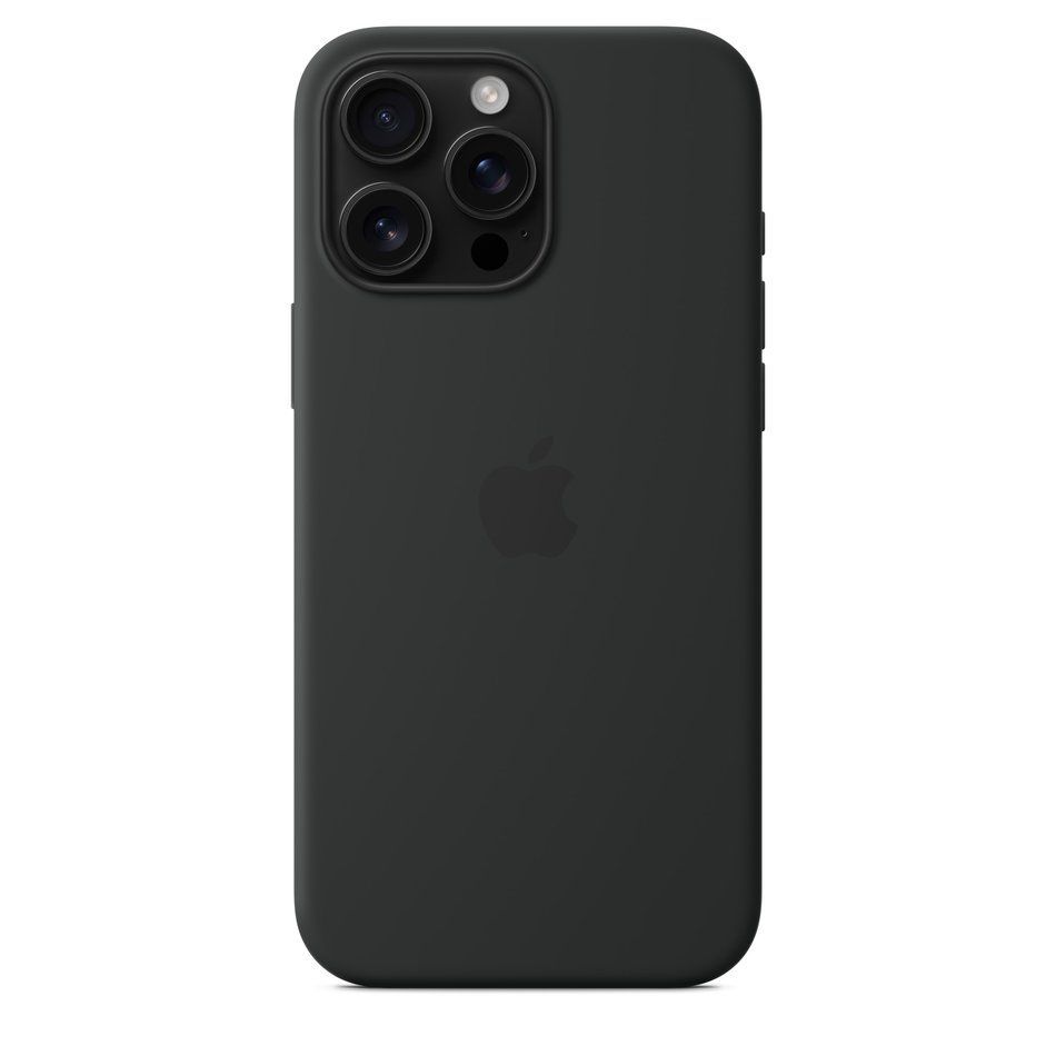 Чохол для iPhone 16 Pro Max Silicone Case with MagSafe (Black) (MYYT3)