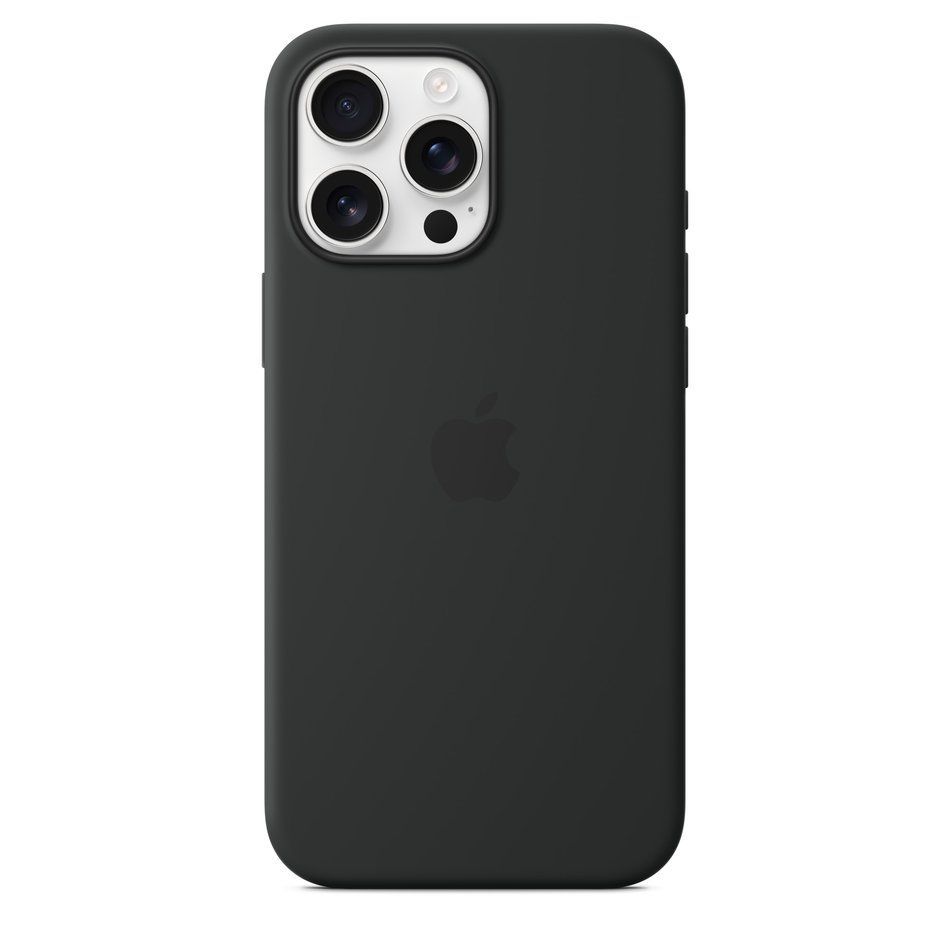 Чохол для iPhone 16 Pro Max Silicone Case with MagSafe (Black) (MYYT3)