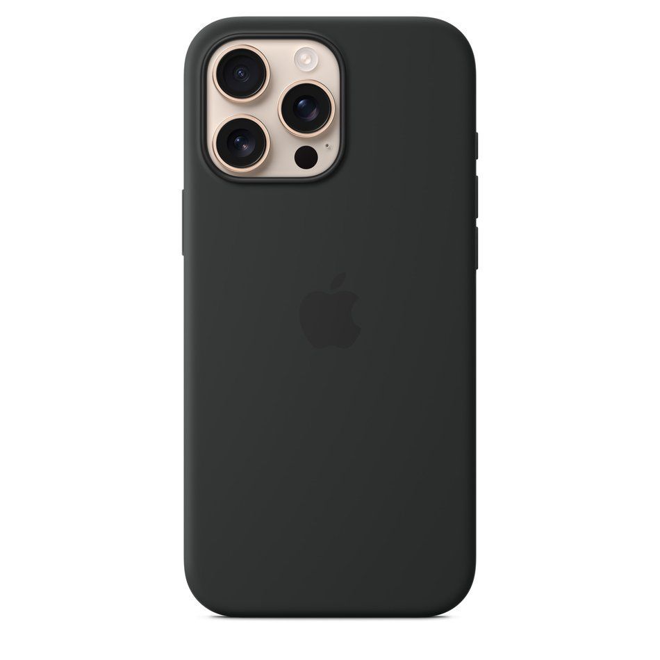 Чохол для iPhone 16 Pro Max Silicone Case with MagSafe (Black) (MYYT3)