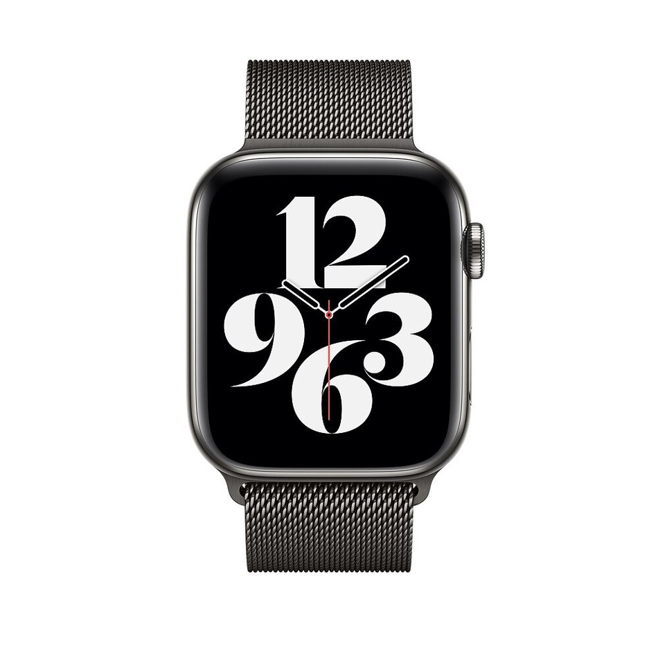 Ремешок для Apple Watch 44 mm Apple Milanese Loop ( Graphite ) MYAQ2 UA