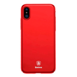 Чехол iPhone X Baseus Thin Case ( Red )