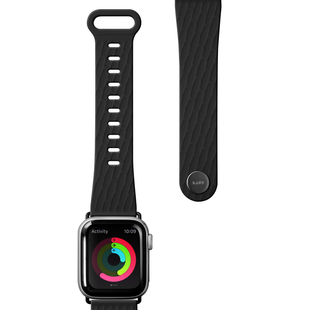 Ремешок для Watch 42/44/45/49 mm LAUT ACTIVE 2.0 Sport Watch Strap (Black) L_AWL_A2_BK
