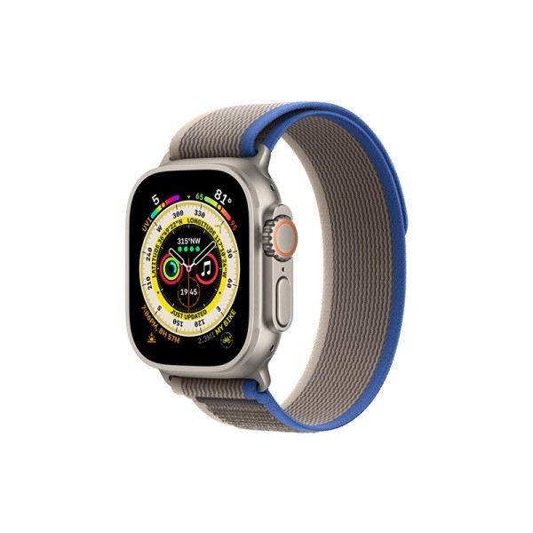 Ремешок для Apple Watch 40/41 mm WIWU Trail Loop Series (Blue-Grey)
