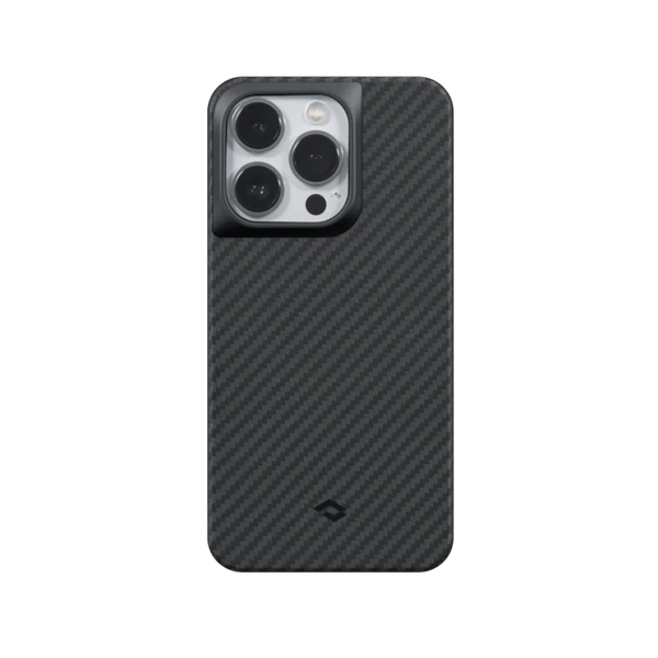 Чохол для iPhone 14 Pro Max Pitaka MagEZ Case Pro 3 Twill Black/Grey (KI1401PMP)