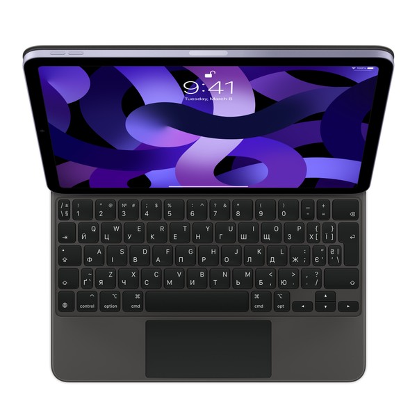 Чохол-клавіатура Apple Magic Keyboard для iPad Air 10,9" (2020)/iPad Pro 11" (2018-2022) Black (MXQT2) UA