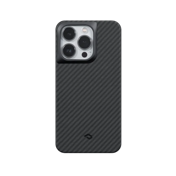 Чохол для iPhone 14 Pro Max Pitaka MagEZ Case Pro 3 Twill Black/Grey (KI1401PMP)