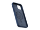 Чохол для iPhone 15 Plus Njord Salmon Leather MagSafe Case Blue (NA52SL01)