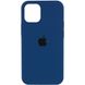 Чохол для iPhone 13 Pro Max OEM- Silicone Case ( Navy Blue )
