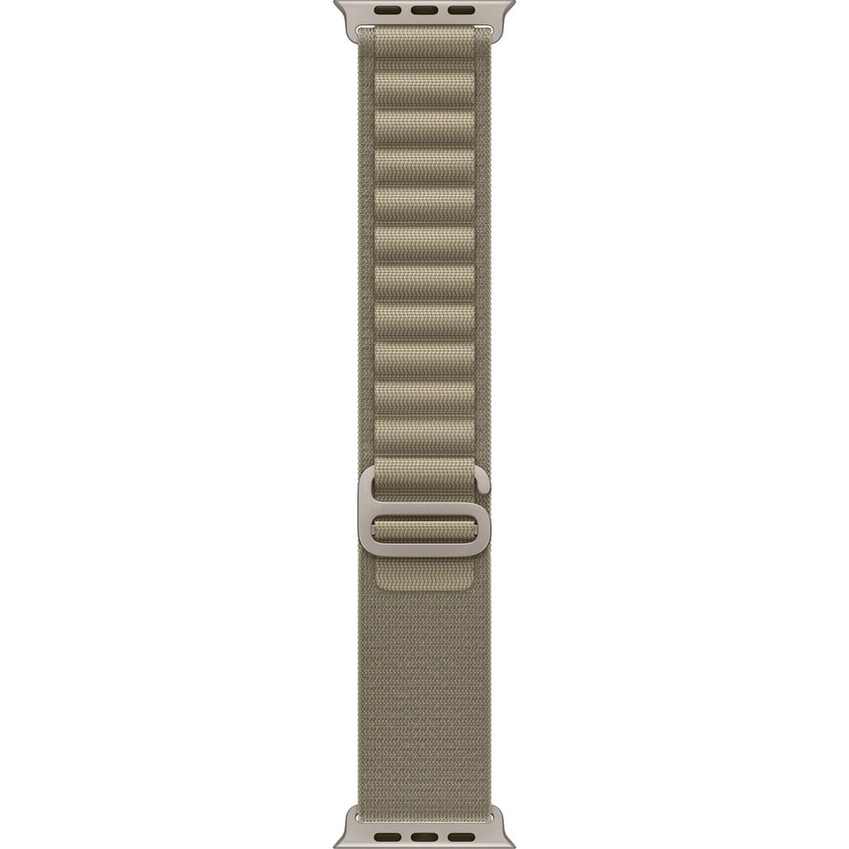 Apple Watch Ultra 2 GPS + Cellular 49mm Titanium Case with Olive Alpine Loop - Large (MRF03/MRFK3) UA