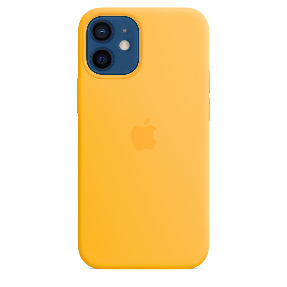 Чохол для iPhone 12 mini OEM+ Silicone Case with Magsafe ( Sunflower )