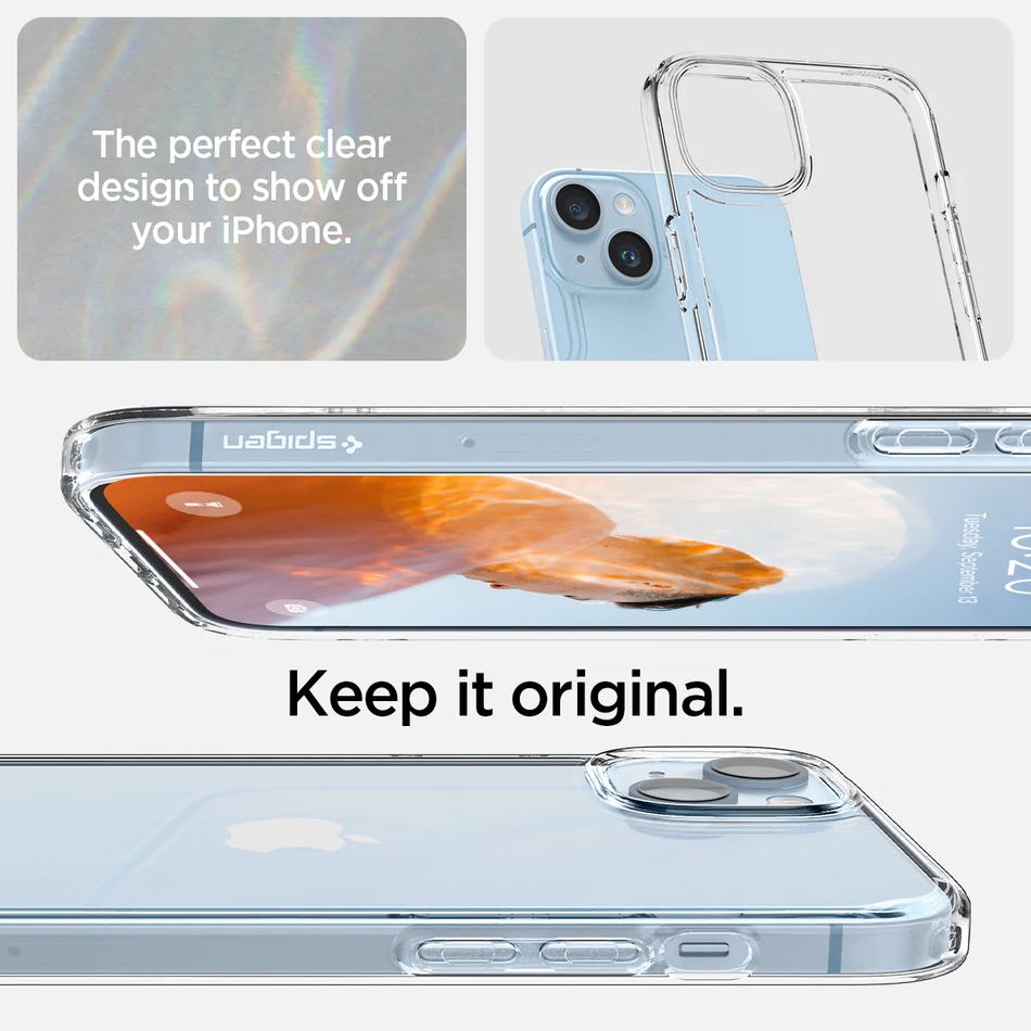 Чехол для iPhone 14 Plus Spigen Ultra Hybrid, Crystal Clear (ACS04894)