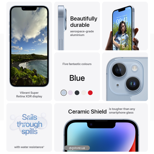Купити Б/У Apple iPhone 14 Plus 128GB Blue за ціною | GSTORE.UA