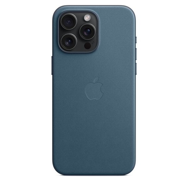 Чехол для iPhone 15 Pro Max OEM+ FineWoven with MagSafe (Pacific Blue)