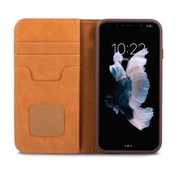 Чохол для iPhone XS/X Moshi Overture Wallet Case Caramel Brown (99MO101751)