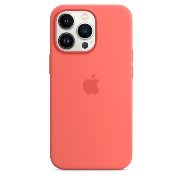 Чохол для iPhone 13 Pro Apple Silicone Case with Magsafe (Pomelo) MM2E3 UA