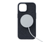 Чохол для iPhone 15 Njord Salmon Leather MagSafe Case Black (NA51SL00)