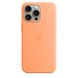 Чехол для iPhone 15 Pro Max OEM+ Silicone Case wih MagSafe (Orange Sorbet)