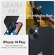 Чехол для iPhone 14 Plus Spigen Liquid Air, Matte Black (ACS04891)