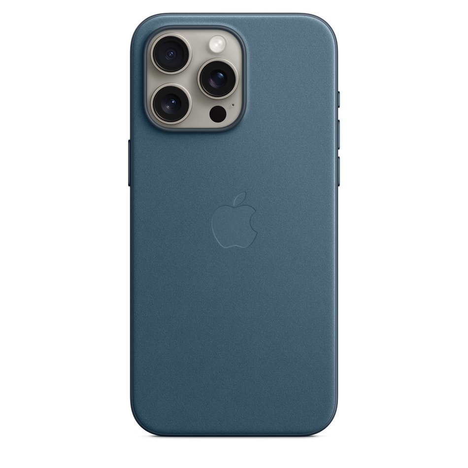 Чохол для iPhone 15 Pro Max OEM+ FineWoven with MagSafe (Pacific Blue)