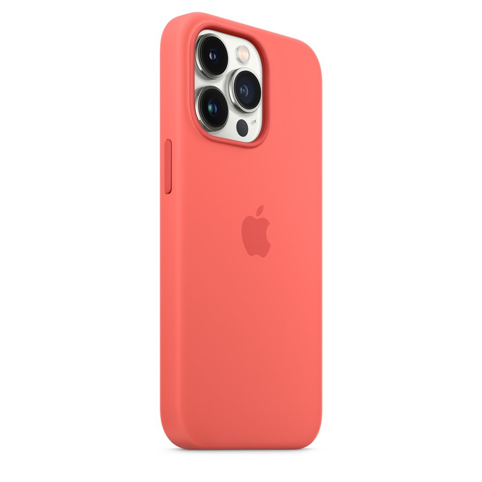 Чохол для iPhone 13 Pro Apple Silicone Case with Magsafe (Pomelo) MM2E3 UA