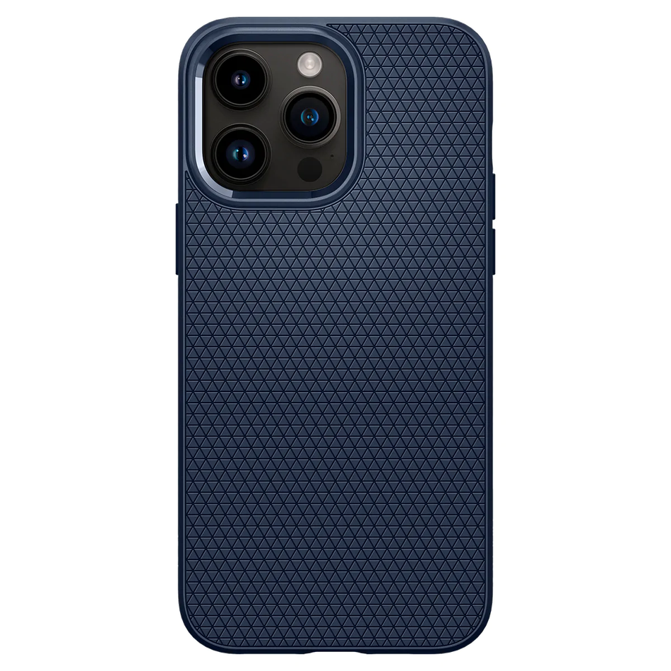 Чехол для iPhone 14 Pro Spigen Liquid Air Navy Blue (ACS04958)