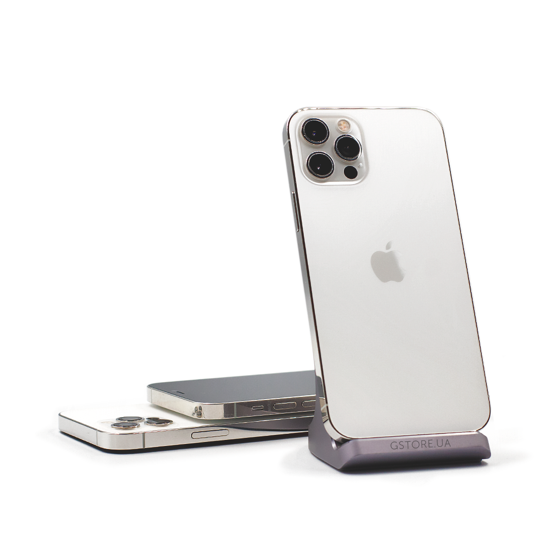 Купити Б/У Apple iPhone 12 Pro 256GB Silver (MGMQ3, MGLU3) за