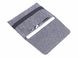 Темний повстяний чохол-конверт Gmakin для Macbook Air 13,3 и Pro 13,3 горизонтальний (GM14)