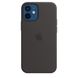Чехол для iPhone 12 mini OEM Leather Case with Magsafe ( Black)