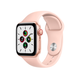 Apple Watch SE GPS + Cellular 40mm Gold Aluminum Case with Pink Sand Sport Band (MYEA2, MYEH2)