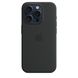 Чехол для iPhone 15 Pro Apple Silicone Case with MagSafe - Black (MT1A3)