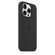 Чохол для iPhone 15 Pro Apple Silicone Case with MagSafe - Black (MT1A3)