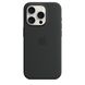 Чехол для iPhone 15 Pro Apple Silicone Case with MagSafe - Black (MT1A3)