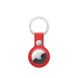Чехол для AirTag Apple Leather Key Ring (Product Red) MK103