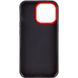 Чохол для iPhone 13 Pro TPU+PC Bichromatic (Black/Red)