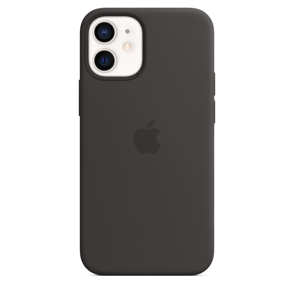 Чехол для iPhone 12 mini OEM Leather Case with Magsafe ( Black)