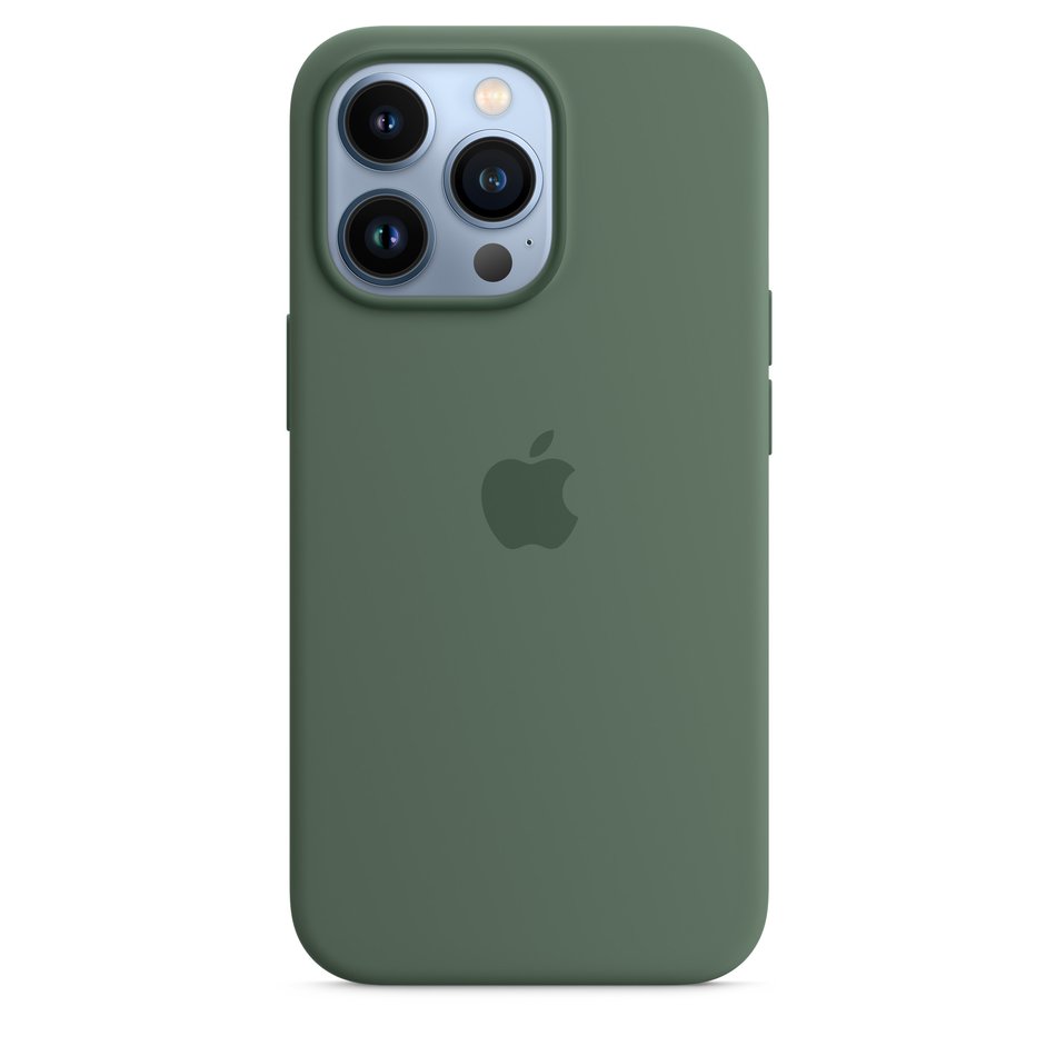 Чохол для iPhone 13 Pro Apple Silicone Case with Magsafe (Eucalyptus) MN6C3 UA
