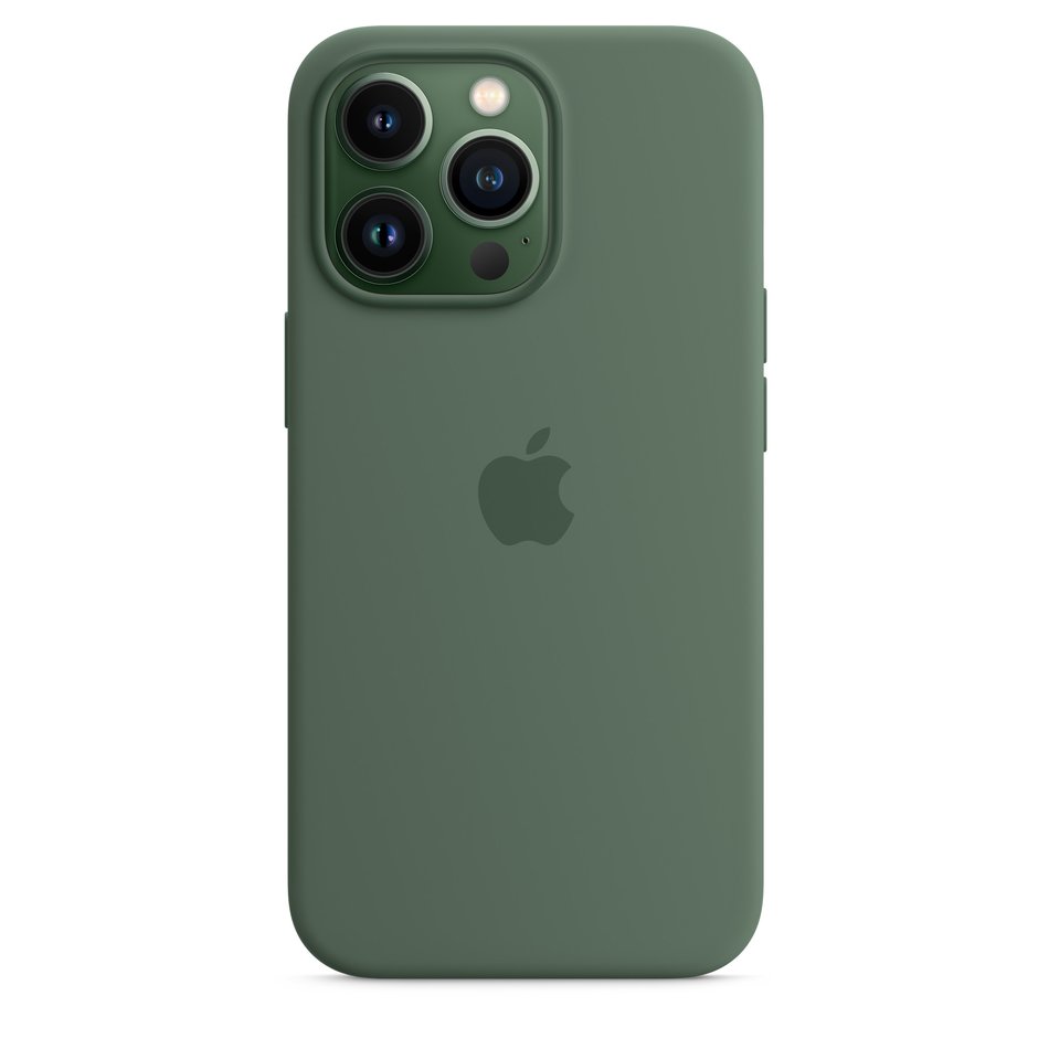 Чохол для iPhone 13 Pro Apple Silicone Case with Magsafe (Eucalyptus) MN6C3 UA