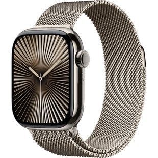 Б/У Apple Watch Series 10 GPS + Cellular 42mm Natural Titanium Case w. Natural Milanese Loop