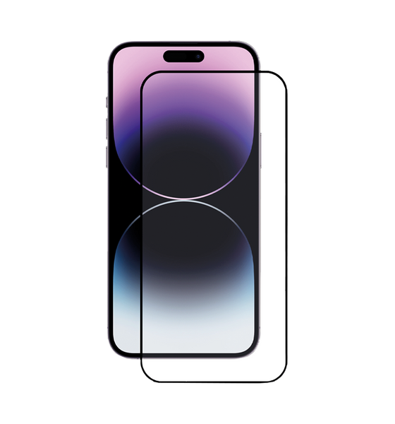 Захисне скло для iPhone 12 Pro Max +NEU Chatel Full Cover Crystal with Mesh ( Clear )