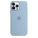 Чехол для iPhone 13 Pro Max Apple Silicone Case with Magsafe (Blue Fog) MN693 UA
