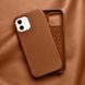 Чехол для iPhone 13 Mini WIWU Calfskin Series ( Brown )