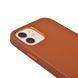 Чехол для iPhone 13 Mini WIWU Calfskin Series ( Brown )