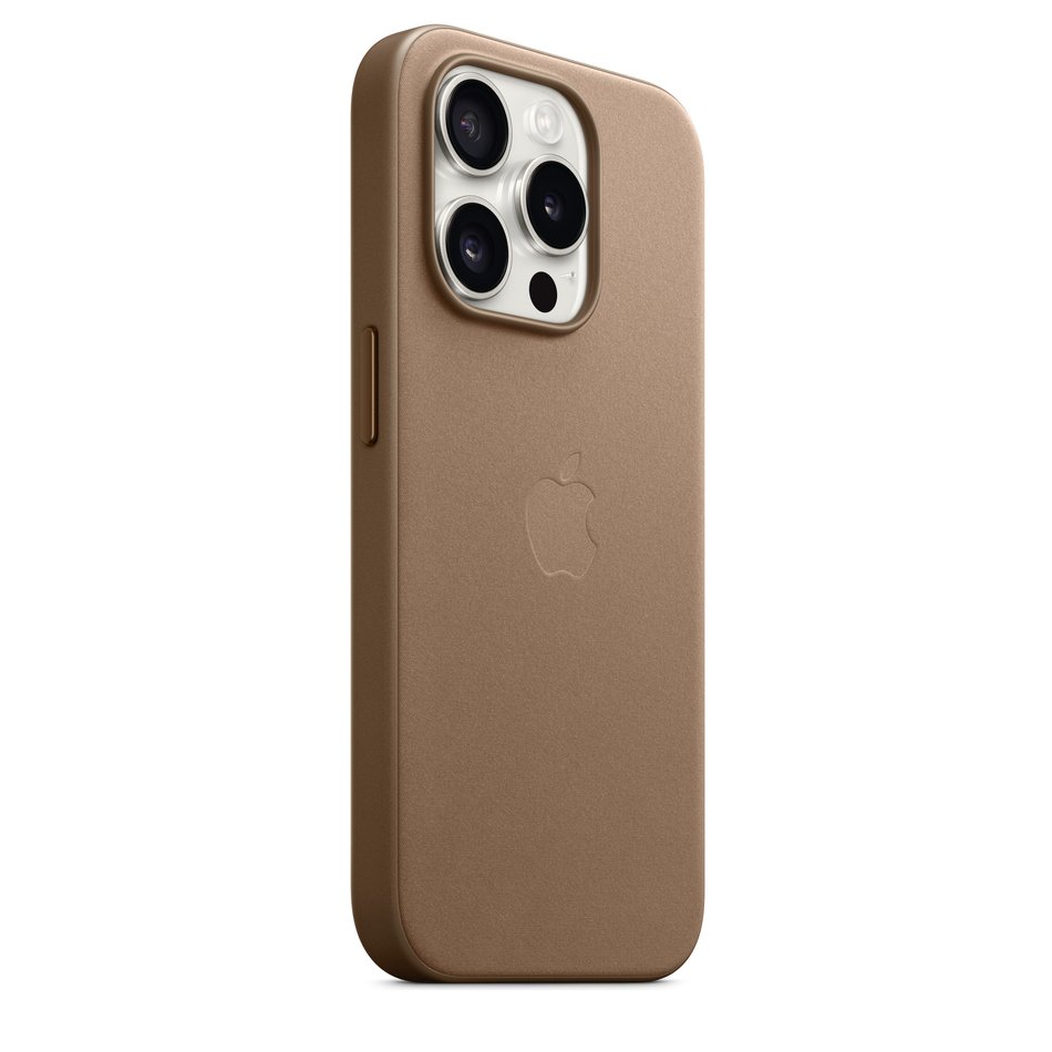Чохол для iPhone 15 Pro Apple FineWoven Case with MagSafe - Taupe (MT4J3)