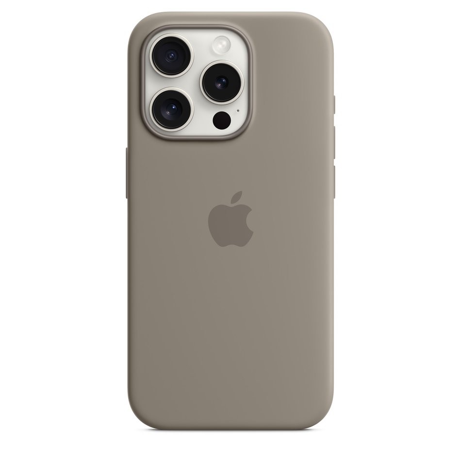 Чохол для iPhone 15 Pro Apple Silicone Case with MagSafe - Clay (MT1E3)