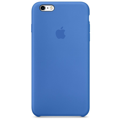 Чехол iPhone 6/6s Silicone Case OEM ( Blue )